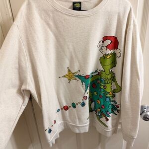 Target White Grinch Christmas Sweater